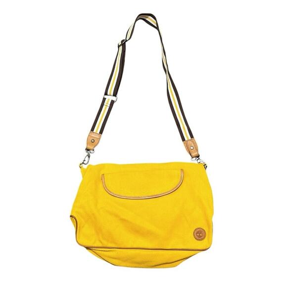 Timberland Canvas Crossbody Messenger Bag - Picture 2 of 9